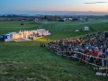 Die Freilichtbühne bei der La Salette Kapelle mit herrlicher Aussicht